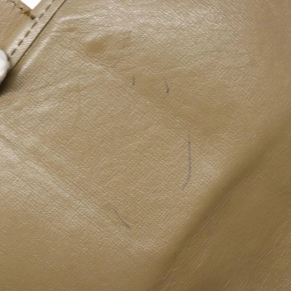 SAINT LAURENT Shoulder Bag PVC Leather Beige Gray Auth bs28744 - Picture 12 of 16